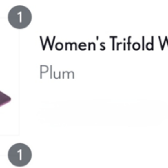 Portland Leather Goods brand new plum wallet - Picture 2 of 4